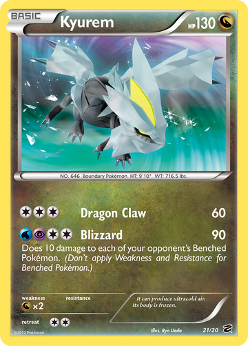 Kyurem (21/20) [Blanco y negro: Bóveda del dragón] 