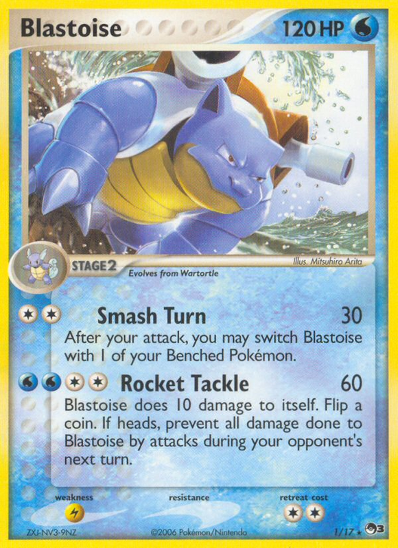 Blastoise (1/17) [Serie POP 3] 
