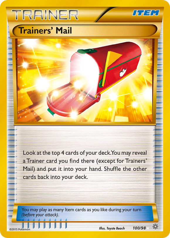 Correo de los entrenadores (100/98) [XY: Orígenes antiguos] 