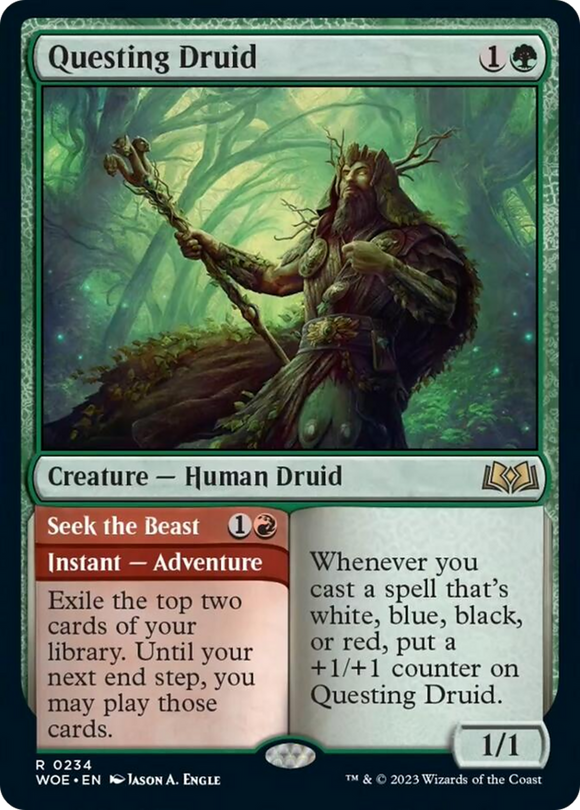Druida en busca de la bestia [Wilds of Eldraine] 