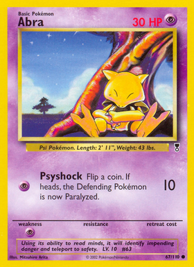 Abra (67/110) [Colección Legendaria] 