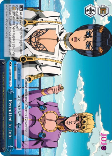 Permitted to Join (JJ/S66-TE20 TD) [JoJo's Bizarre Adventure: Golden Wind] - 0