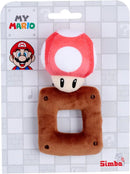 My Mario - Baby 6" Plush Super Mario Mushroom with Rattle for Infants-2