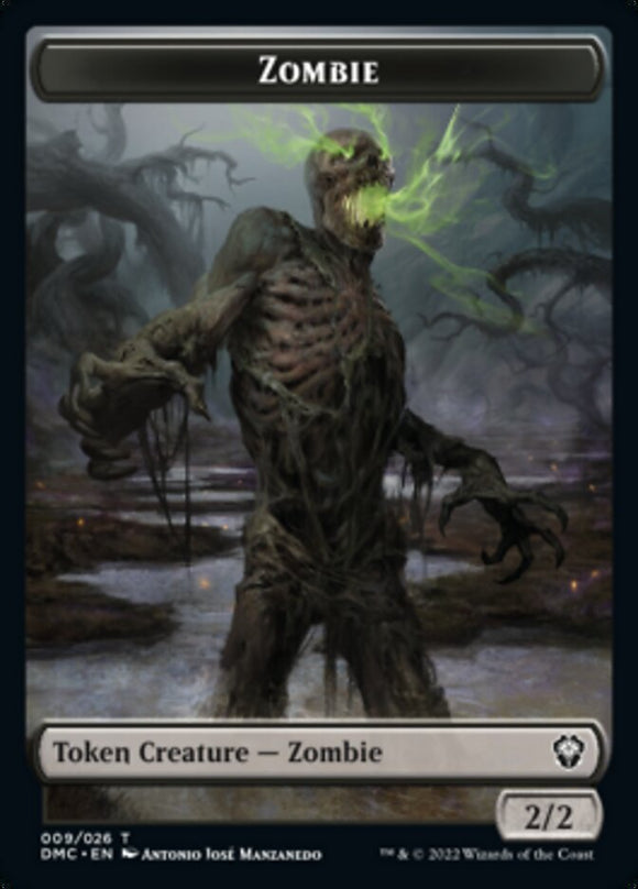 Saprolín // Ficha de doble cara de zombi [Dominaria United Tokens] 