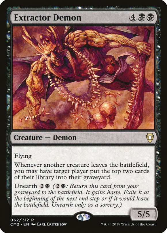 Extractor Demon [Antología del comandante, volumen II] 