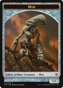 Myr // Bird (002) Double-Sided Token [Commander 2016 Tokens]-1