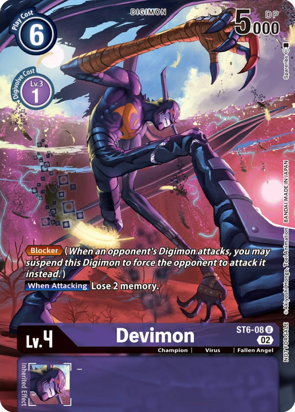 Devimon [ST6-08] (Box Topper) [Fase dimensional] 