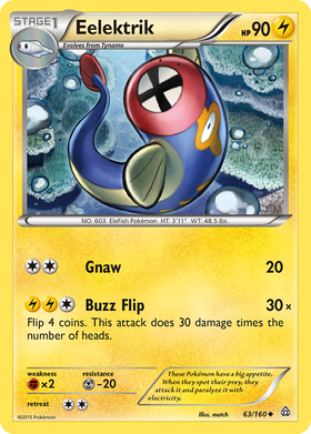 Eelektrik (63/160) [XY: Choque primigenio] 