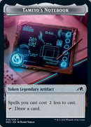 Samurai // Tamiyo's Notebook Double-Sided Token [Kamigawa: Neon Dynasty Tokens]-2