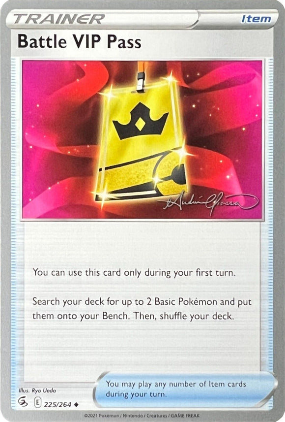 Pase VIP de batalla (225/264) (The Shape of Mew - Andre Chiasson) [Campeonato Mundial 2022] 