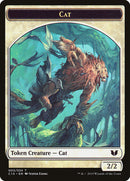 Spirit (023) // Cat Double-Sided Token [Commander 2015 Tokens]-2