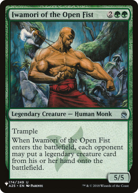 Iwamori of the Open Fist [The List]
