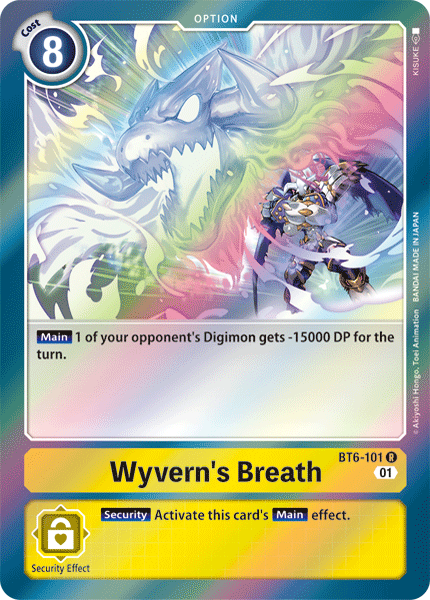 Aliento de Wyvern [BT6-101] [Doble diamante] 