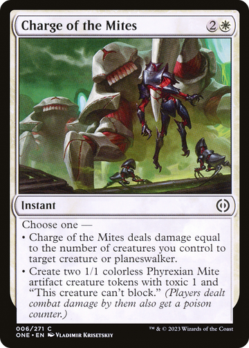 La carga de los ácaros [Phyrexia: Todos serán uno] 