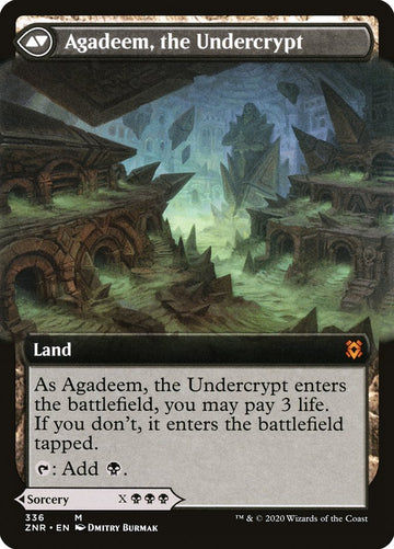 Agadeem's Awakening // Agadeem, the Undercrypt (Extended Art) [Zendikar Rising] - 0