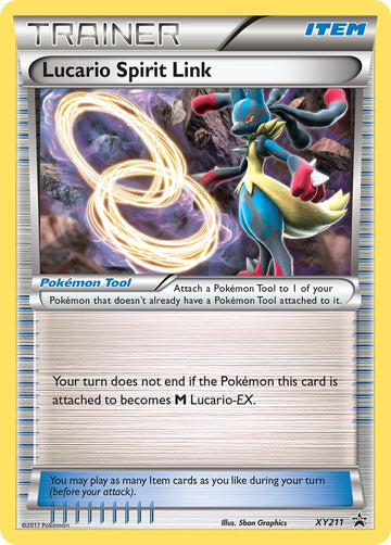 Enlace espiritual de Lucario (XY211) [XY: Black Star Promos] 