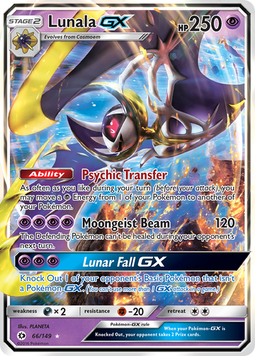Lunala GX (66/149) [Sol y Luna: Conjunto básico] 