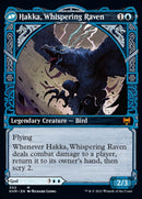 Alrund, God of the Cosmos // Hakka, Whispering Raven (Showcase) [Kaldheim]-2