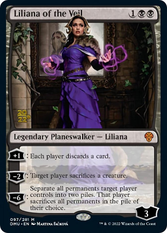 Liliana del Velo [Promociones de prelanzamiento de Dominaria United] 
