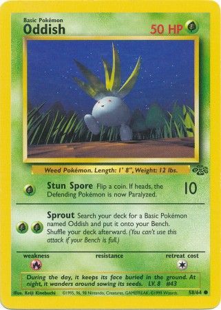 Oddish (58/64) [Jungla ilimitada] 