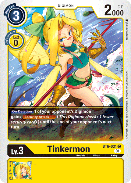 Tinkermon [BT6-031] [Doble Diamante] 