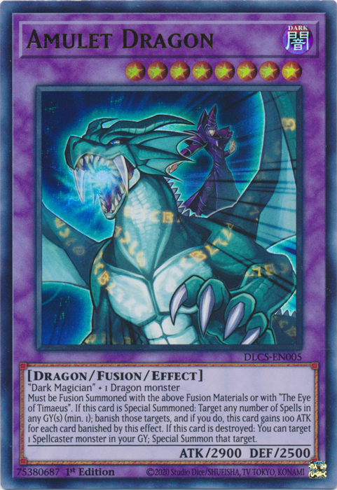 Amuleto Dragón [DLCS-EN005] Ultra Raro 