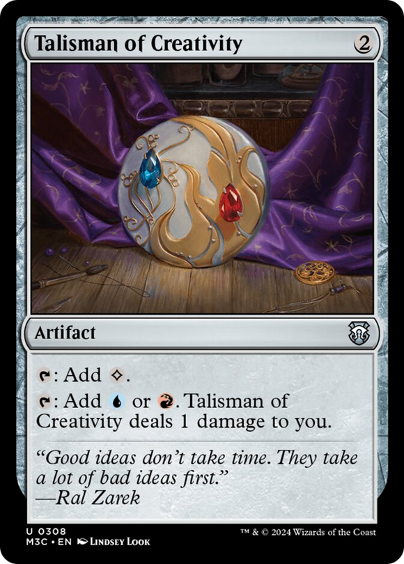 Talismán de la creatividad [Modern Horizons 3 Commander] 