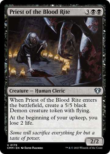 Sacerdote del Rito de Sangre [Comandante Masters] 