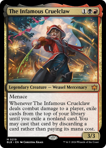 El infame Cruelclaw [Bloomburrow] 