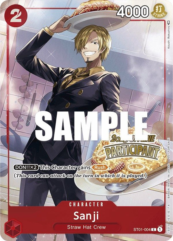 Sanji (Offline Regional 2023) [Participante] [Tarjetas de promoción de One Piece] 