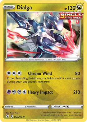 Dialga (112/203) [Espada y escudo: cielos en evolución] 