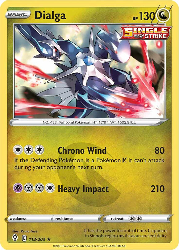 Dialga (112/203) [Espada y escudo: cielos en evolución] 