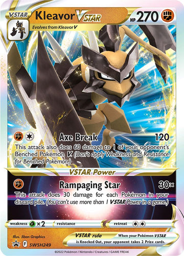 Kleavor VSTAR (SWSH249) [Promociones de Sword &amp; Shield: Black Star] 