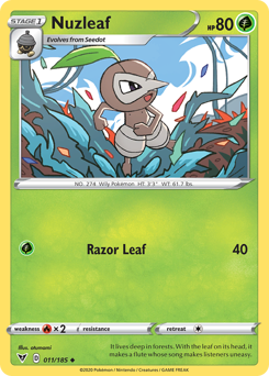 Nuzleaf (011/185) [Espada y escudo: voltaje vívido] 