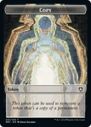 Copy // Powerstone Double-Sided Token [The Brothers' War Commander Tokens]-1