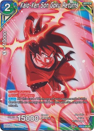 Kaio-Ken Son Goku regresa (EX10-04) [Auge Namekiano] 