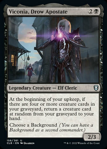 Viconia, apóstata drow [Commander Legends: Batalla por la Puerta de Baldur] 