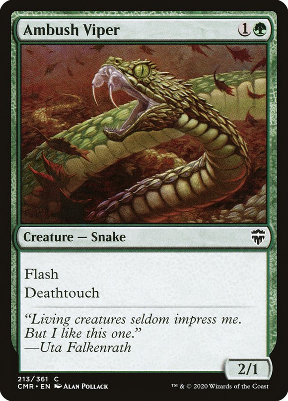 Víbora de emboscada [Commander Legends] 