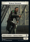 Eldrazi // Human Soldier Double-Sided Token [Streets of New Capenna Commander Tokens]-2