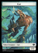 Eldrazi // Ficha de gato (0005) de doble cara [Fichas de comandante maestro] -2