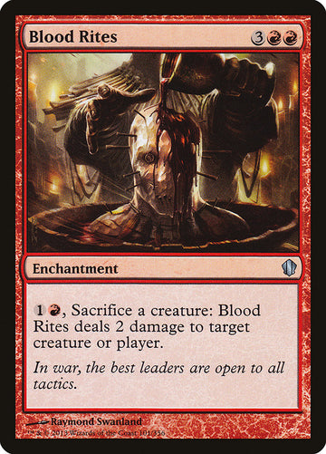 Ritos de sangre [Commander 2013] 