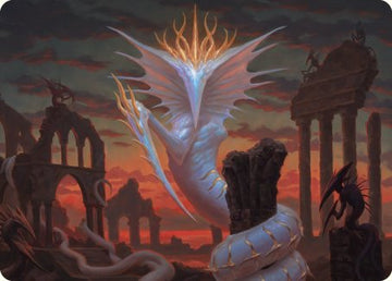 Tarjeta de arte de la Madre de la Tumba Plateada [Serie de arte de Commander Masters] 