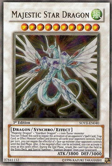 Majestic Star Dragon [SOVR-EN040] Ultra Rare
