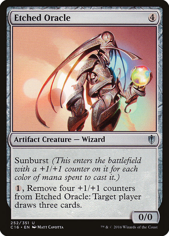 Oráculo grabado [Commander 2016] 