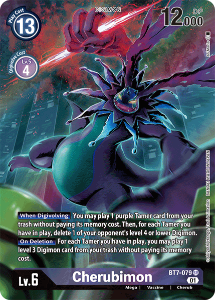 Cherubimon [BT7-079] (Arte alternativo) [Próxima aventura] 