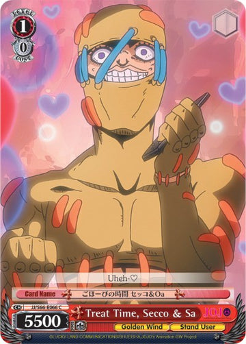 Treat Time, Secco & Sa (JJ/S66-E066 C) [JoJo's Bizarre Adventure: Golden Wind] - 0