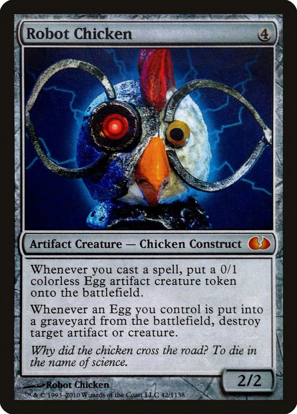 Pollo robot [Tarjetas de celebración] 