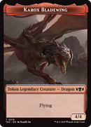 Karox Bladewing // Copy Double-Sided Token [Tarkir: Dragonstorm Commander Tokens]-1