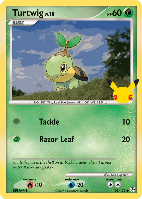 Turtwig (103/130) [Paquete del primer compañero] 