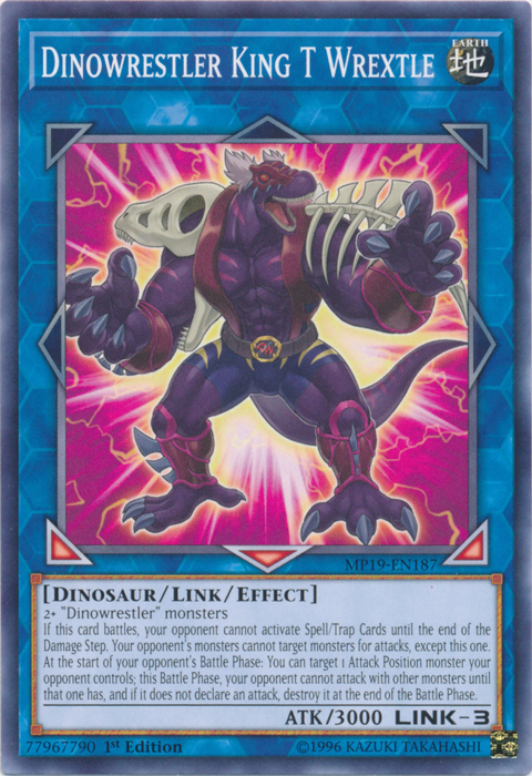 Luchador de dinosaurios Rey T Wrextle [MP19-EN187] Común 